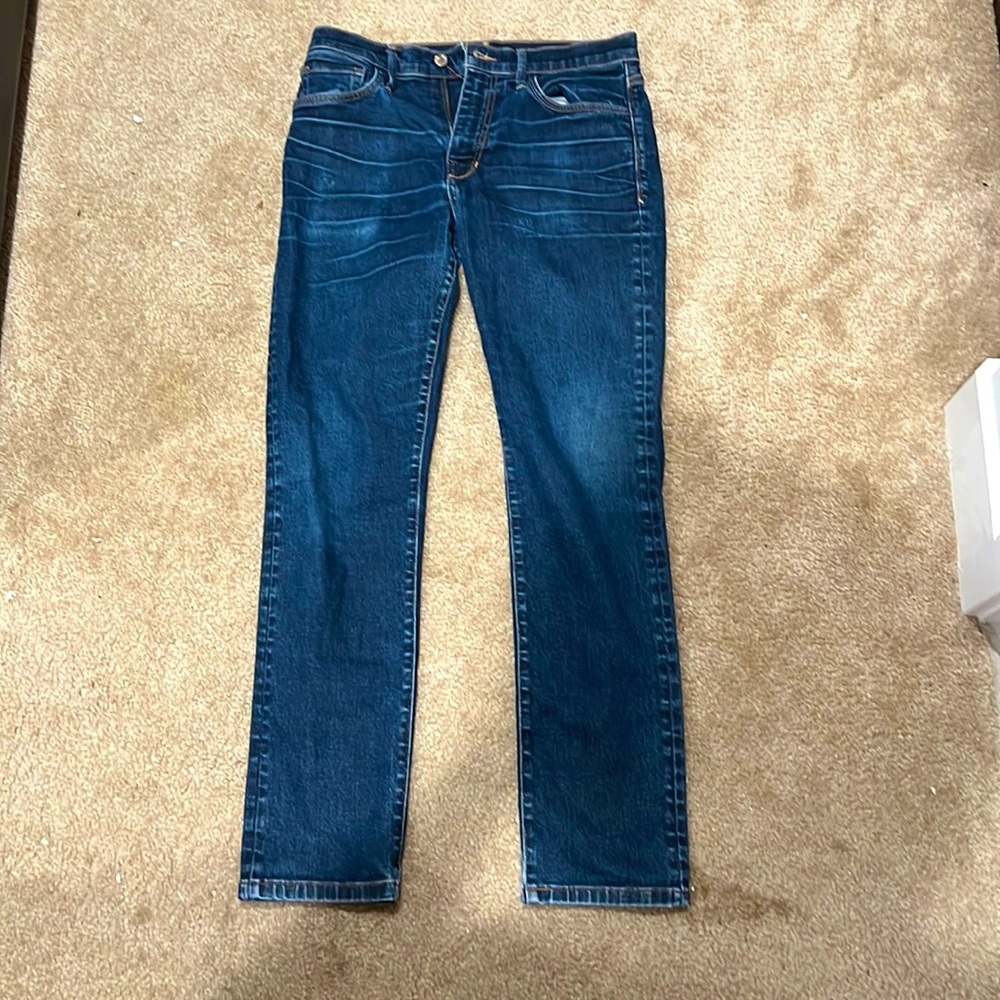 Blue Denim Jeans Joe's 29x38 Used